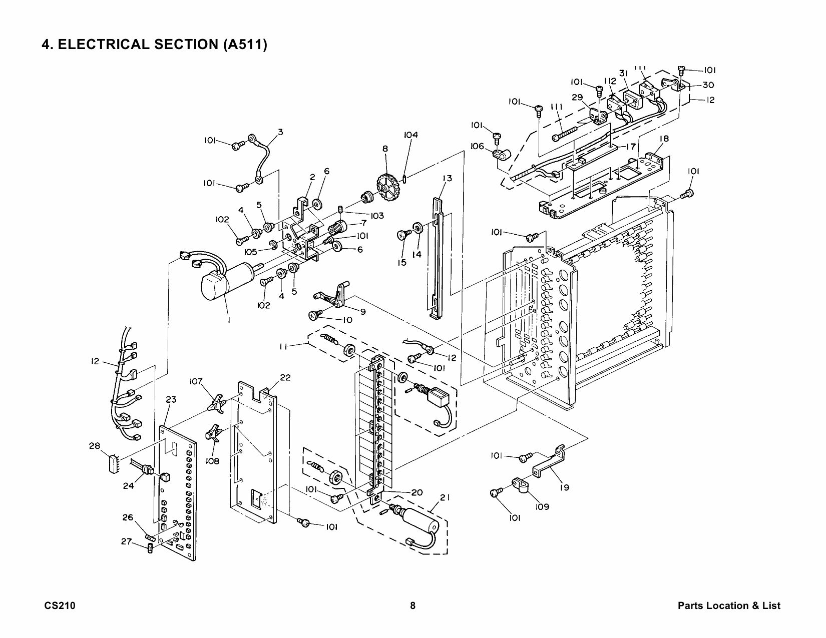 RICOH Options A511 CS210 Parts Catalog PDF download-4